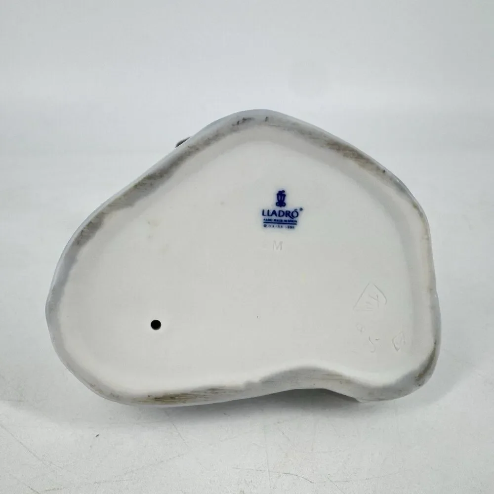 Lladro Polar Bear & Cubs Figurine Daisa 1986 Spain Mini Porcelain 3.5”